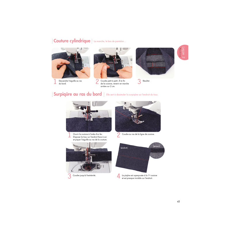 Bases de la couture à la machine - Spécial débutants - Coudre c'est facile Magazine Couture
