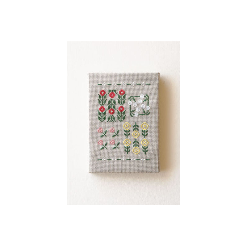 100 Motifs successifs au point de croix Livre Broderie