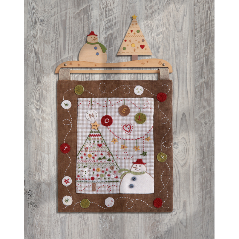Le livre de Noël Livre Broderie