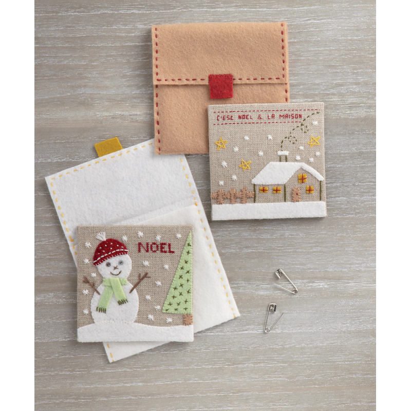 Le livre de Noël Livre Broderie
