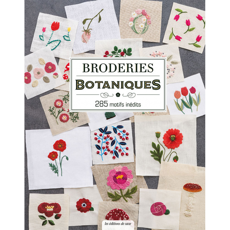 Broderies botaniques Broderie