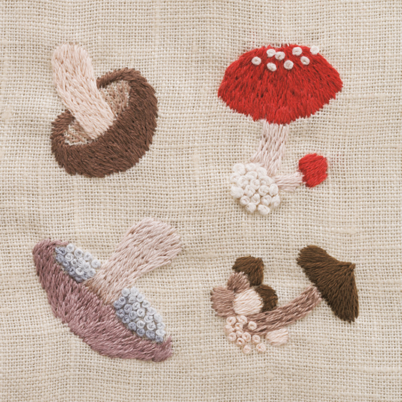 Broderies botaniques Broderie