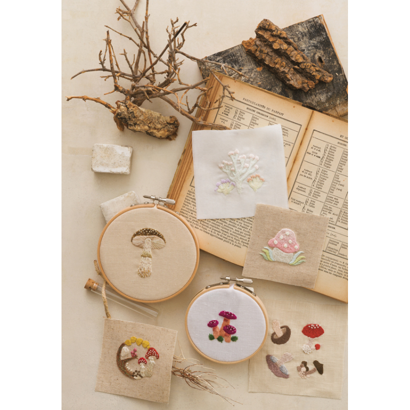 Broderies botaniques Broderie