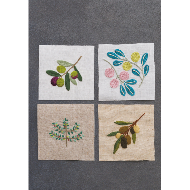Broderies botaniques Broderie