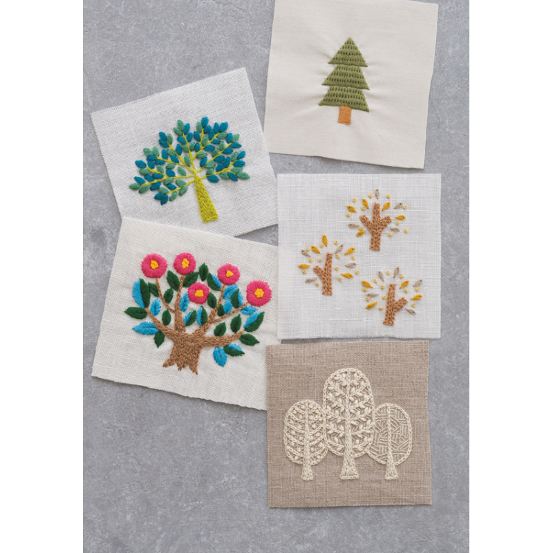 Broderies botaniques Broderie