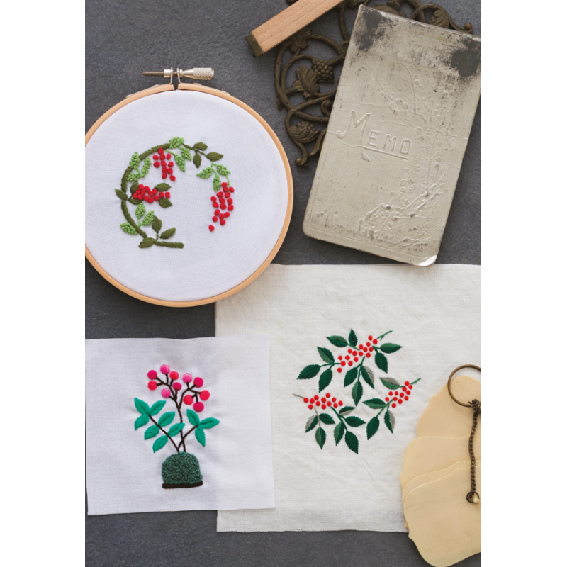 Broderies botaniques Broderie
