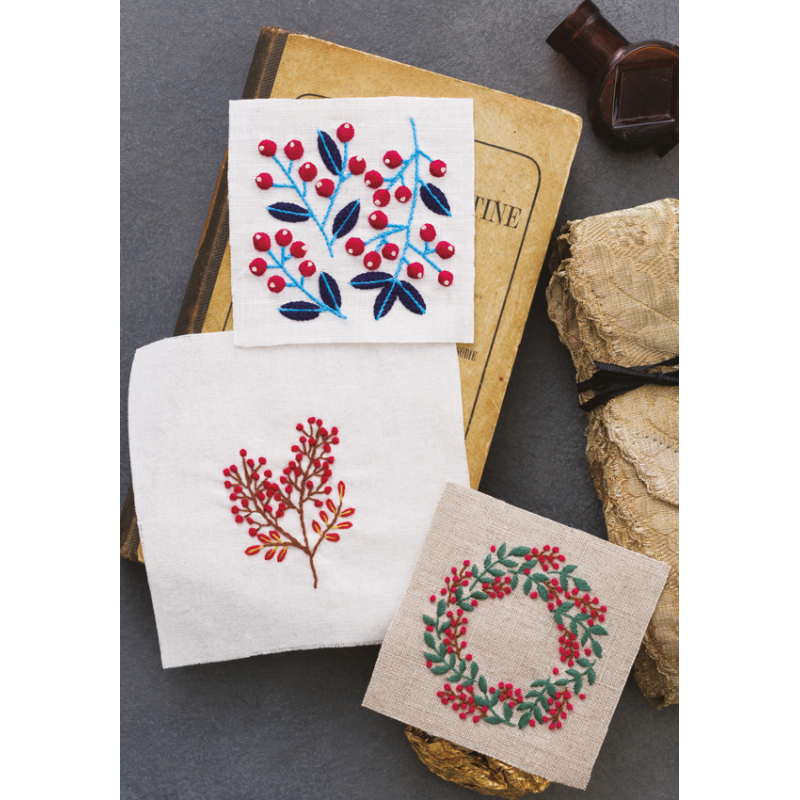 Broderies botaniques Broderie