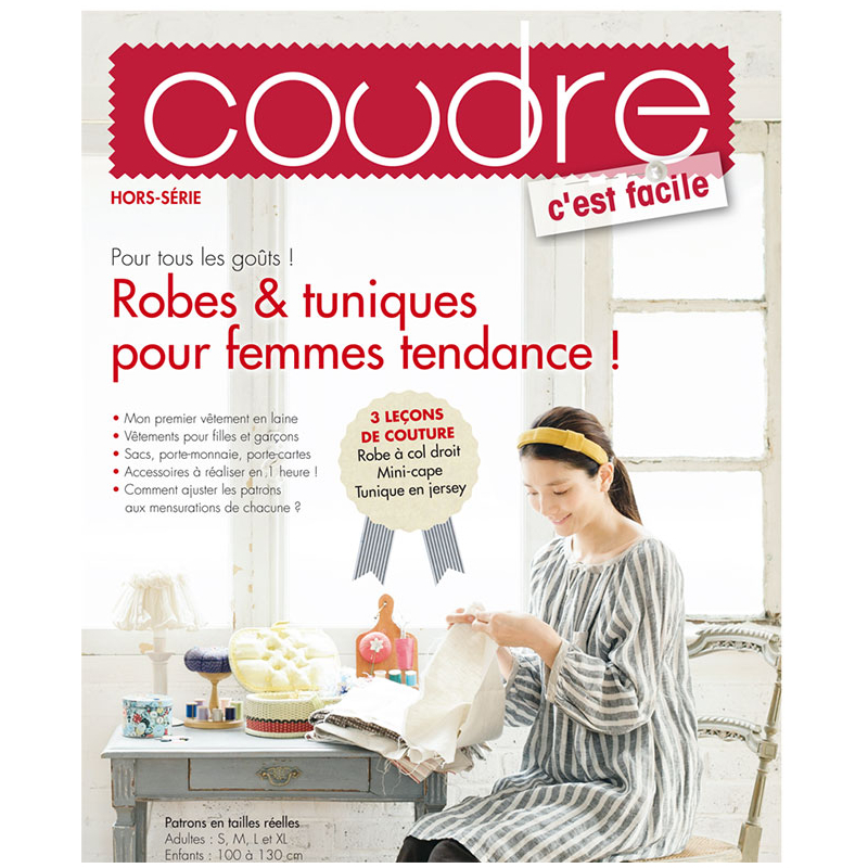Robes & Tuniques à coudre pour femmes tendance Couture