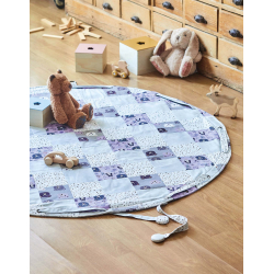 Tapis de jeux / sac à jouets pour bébé à coudre - Sabine Benoit