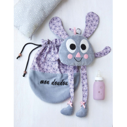 Doudou & sac à doudous pour bébé à coudre - Sabine Benoit