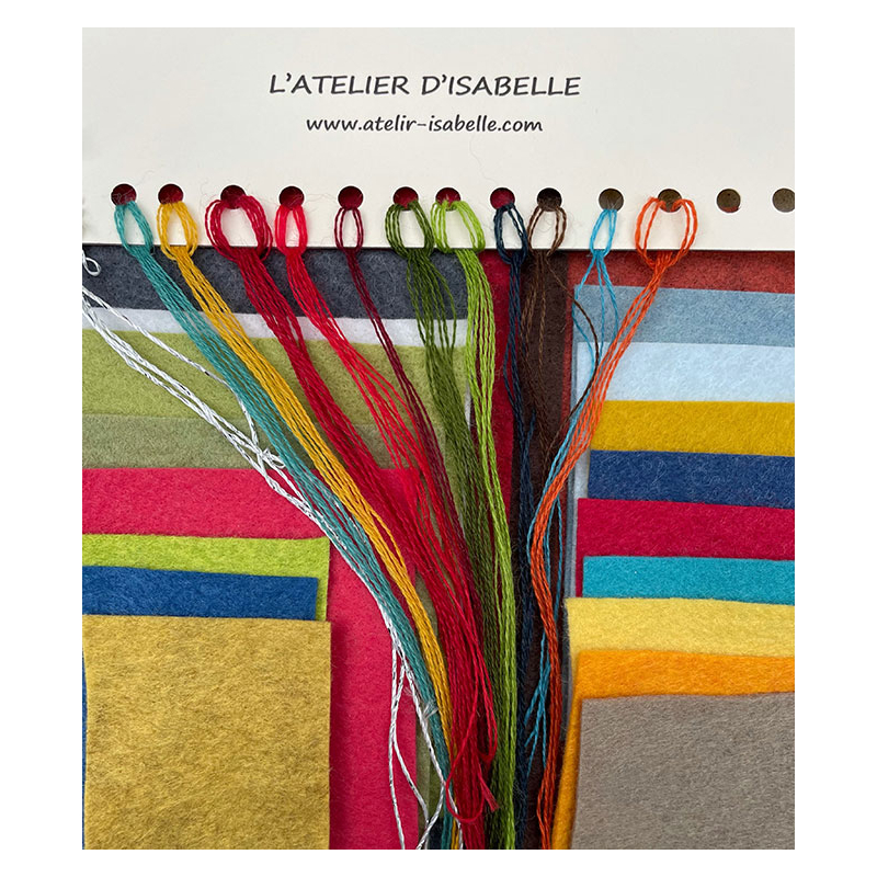LOT feutrines & fils d'Isabelle  - 1