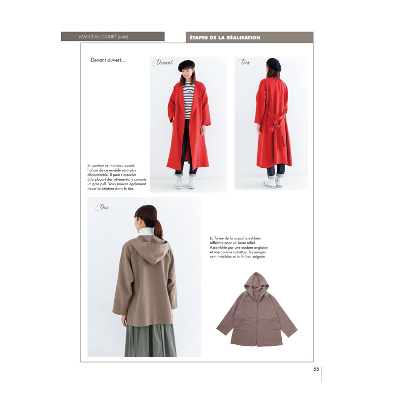 Coudre c'est facile n°70 - 25 projets faciles pour affronter l'hiver Magazine Couture
