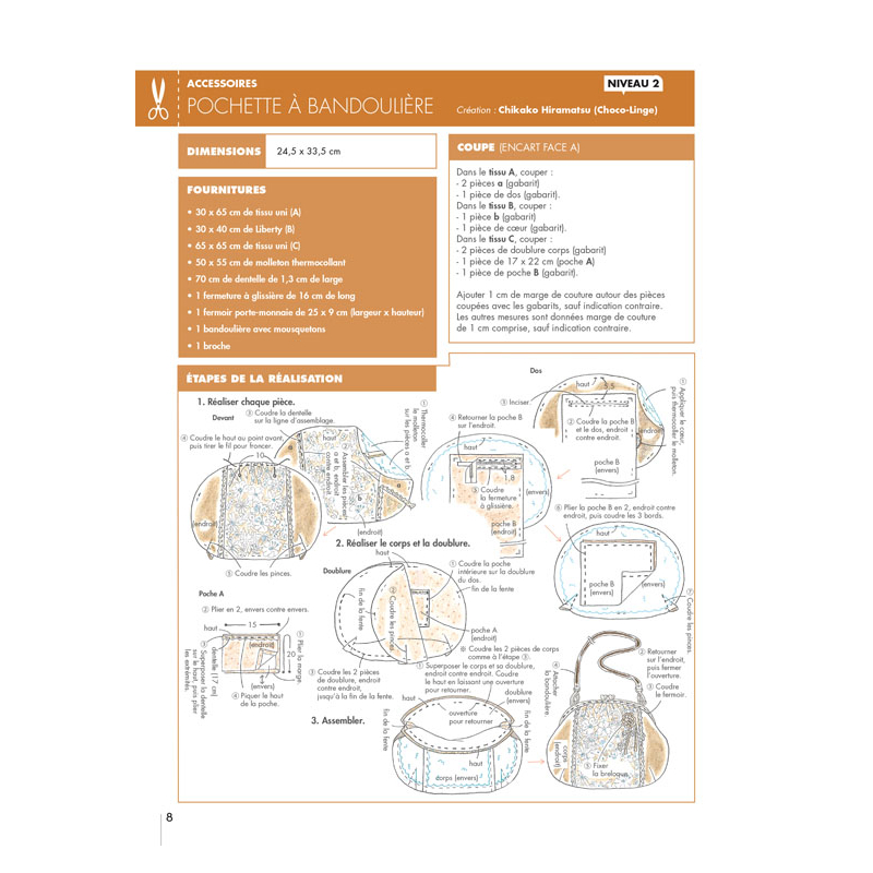 Coudre c'est facile n°70 - 25 projets faciles pour affronter l'hiver Magazine Couture