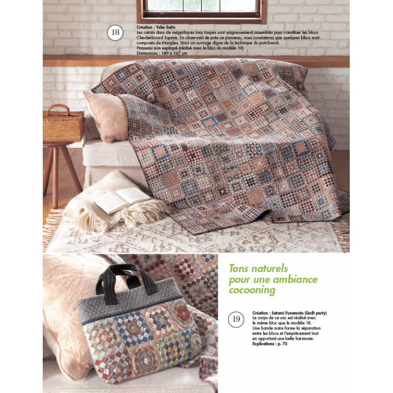 Scrap quilts colorés & créatifs Magazine Patchwork