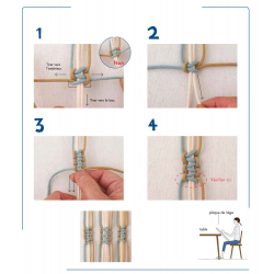 Les bases du macramé  - 18