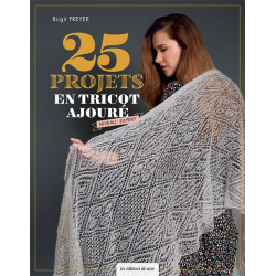 25 projets en tricot ajouré  - 1