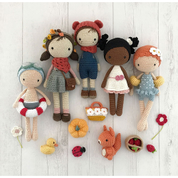 Les poupées de Lulu au crochet  - 18