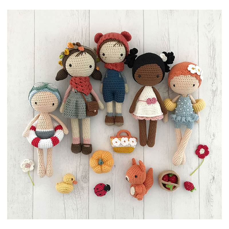 Les poupées de Lulu au crochet