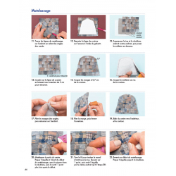 Petits ouvrages textiles Livre Patchwork Petits ouvrages textiles Livre Patchwork