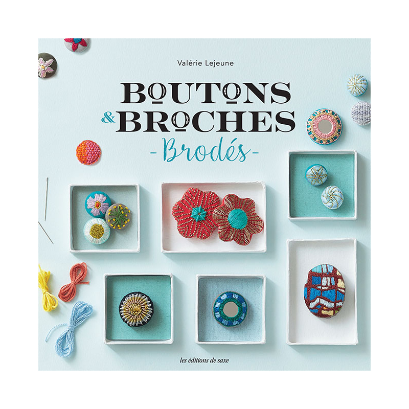 Broches & boutons brodés  - 1