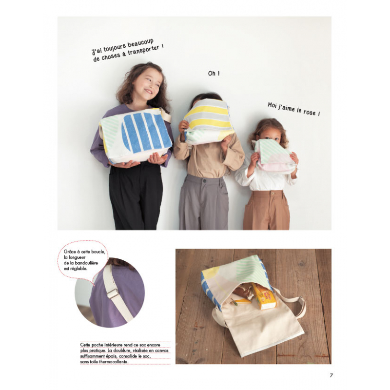 Sacs & accessoires enfants en couture facile  - 29