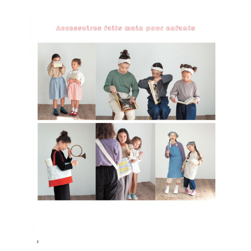 Sacs & accessoires enfants en couture facile  - 34