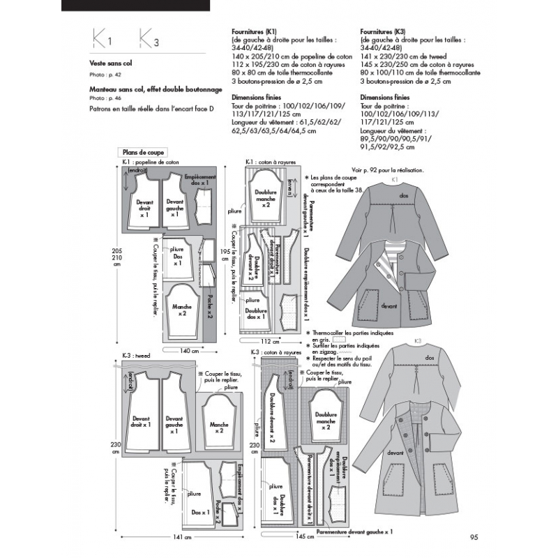 Je couds mon dressing casual chic Livre Couture