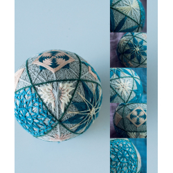 27 boules Temari. Inspiration nature  - 14