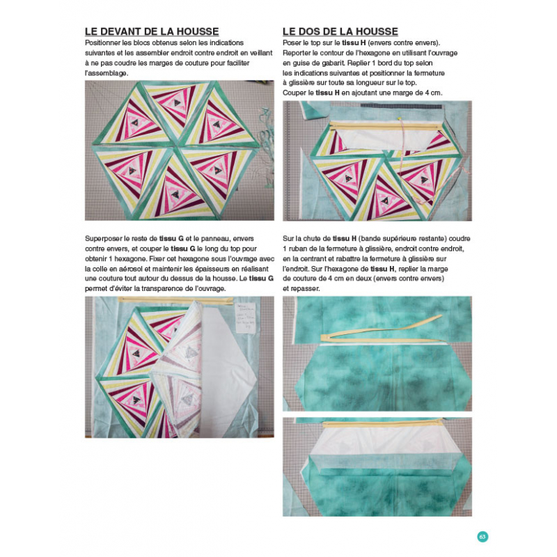 Quilts nature - Magic patch N° 146 Livre Patchwork