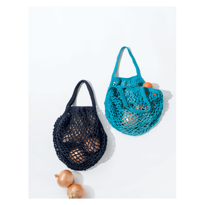 Sacs Shopp!ng au crochet  - 23