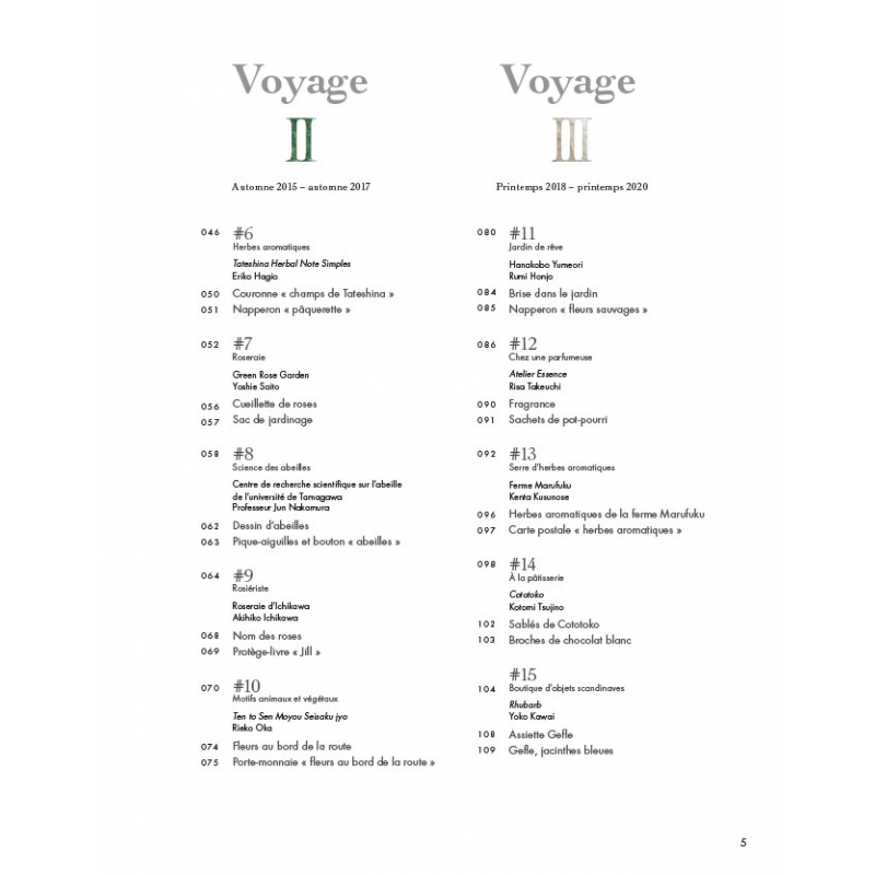Voyages brodés. 15 histoires & 35 modèles brodés  - 2