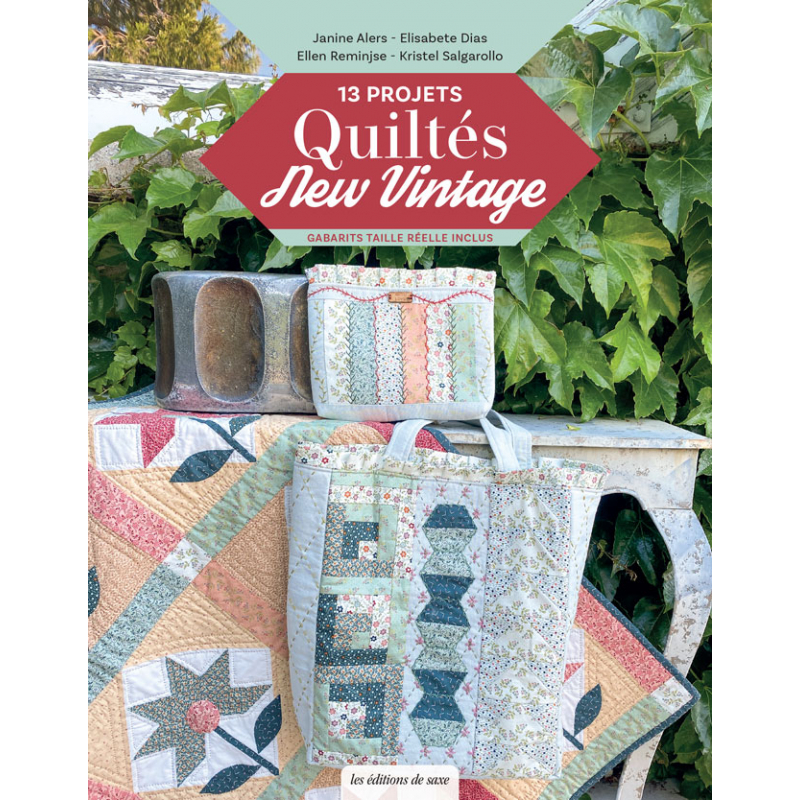 13 projets quiltés. New Vintage  - 1