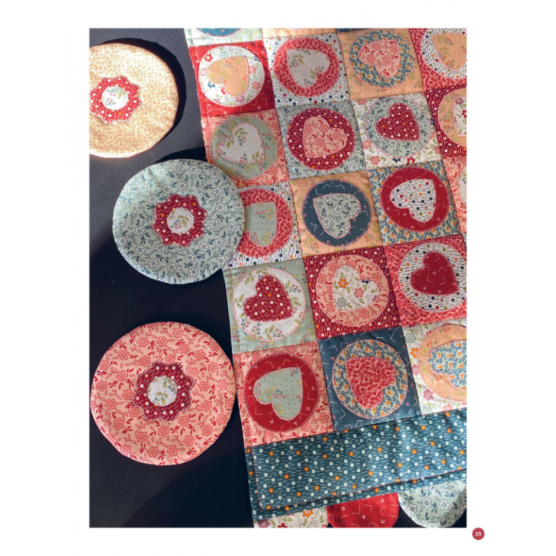 13 projets quiltés. New Vintage  - 9