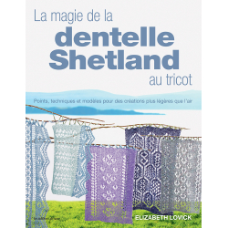 La magie de la dentelle Shetland au tricot  - 1