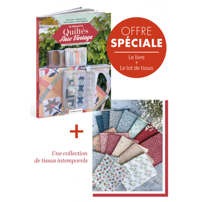 LOT : Livre + Tissus de la...