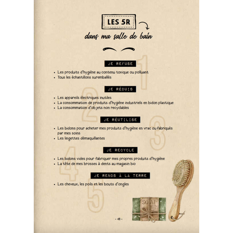 Mon carnet de bord Zéro déchet Livre DIY