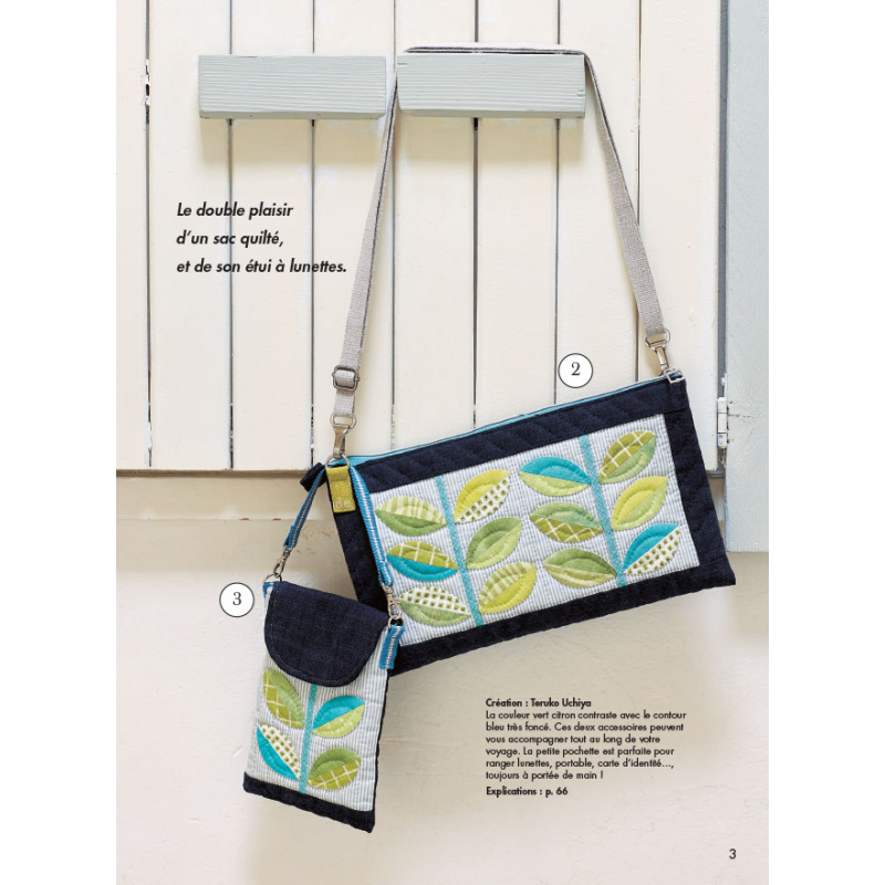 Jolis voyages quiltés Livre Patchwork