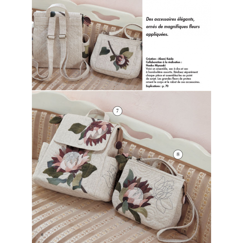 Jolis voyages quiltés Livre Patchwork