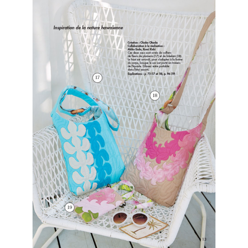 Jolis voyages quiltés Livre Patchwork