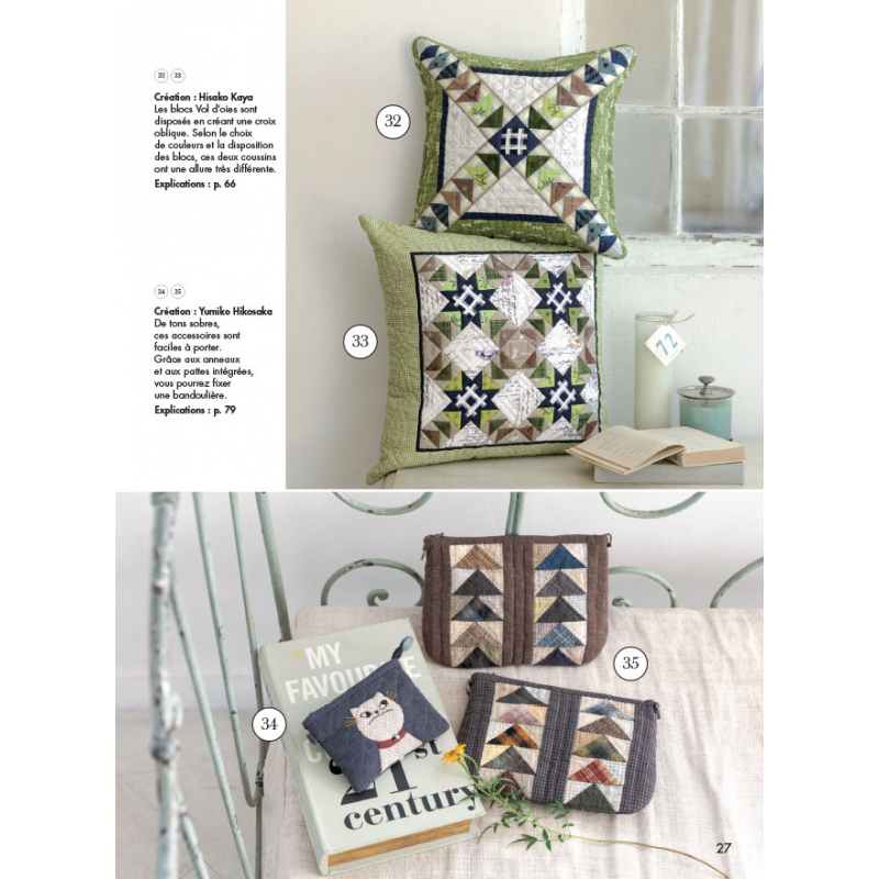 Jolis voyages quiltés Livre Patchwork