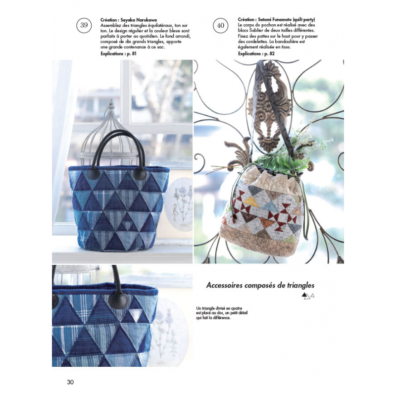 Jolis voyages quiltés Livre Patchwork