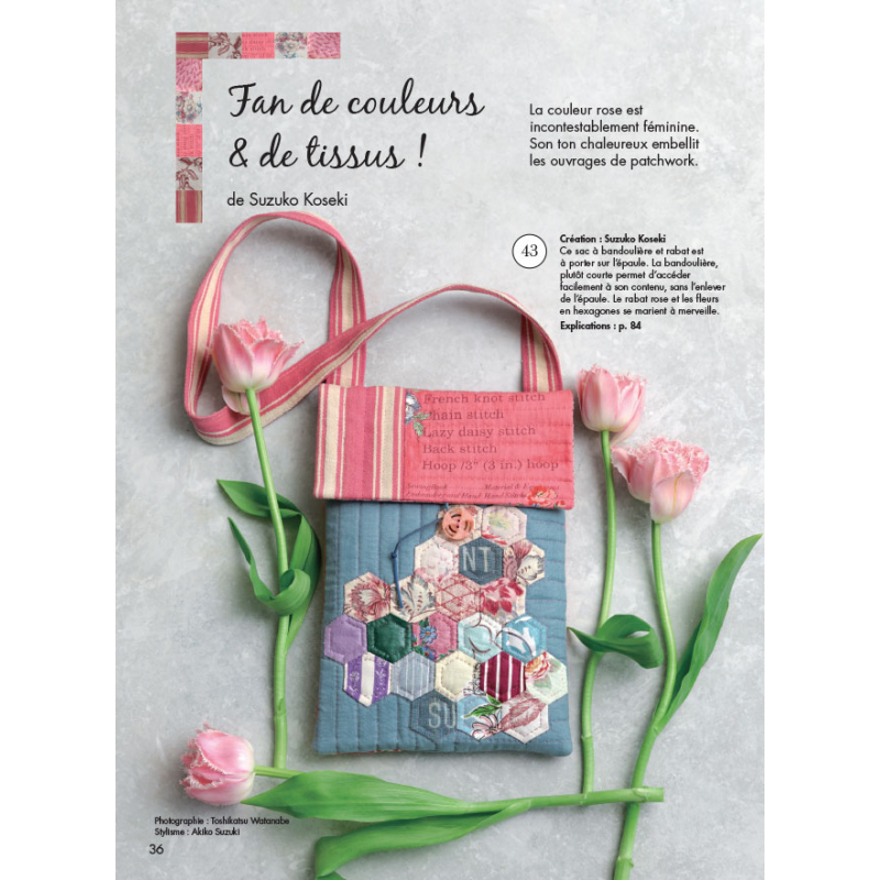 Jolis voyages quiltés Livre Patchwork