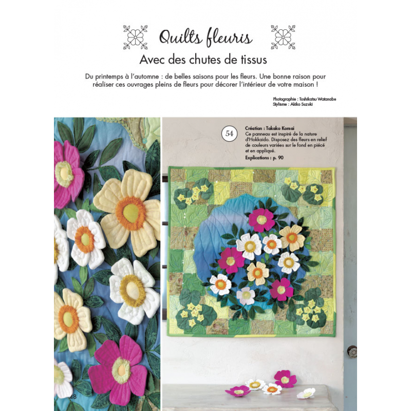 Jolis voyages quiltés Livre Patchwork
