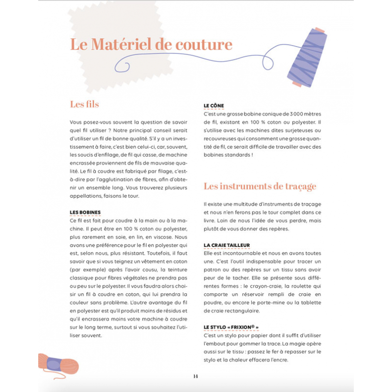 Je crée ma garde-robe Livre Couture