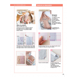 Coudre c'est facile n°74 - 26 projets toniques pour un été vitaminé ! Magazine Couture