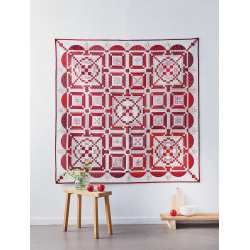 Quilts & Redwork - 60 blocs de broderie rouge  - 2