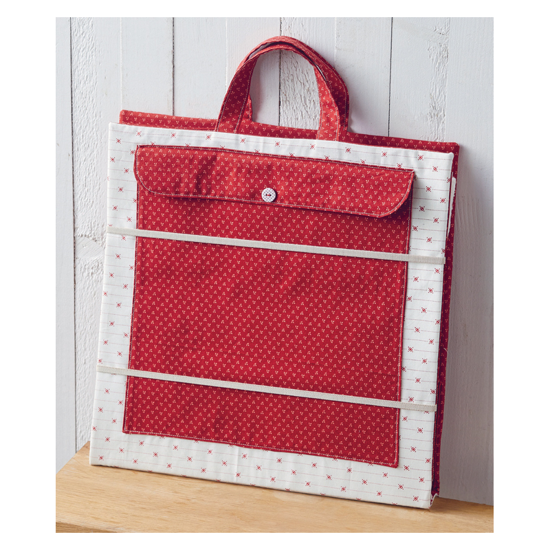 Quilts & Redwork - 60 blocs de broderie rouge  - 16