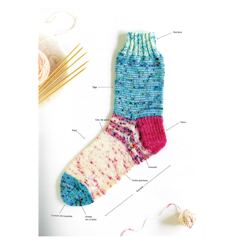 La bible des chaussettes au tricot  - 4