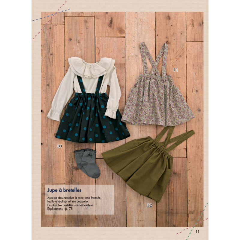 65 vêtements & accessoires pour enfants Livre Couture
