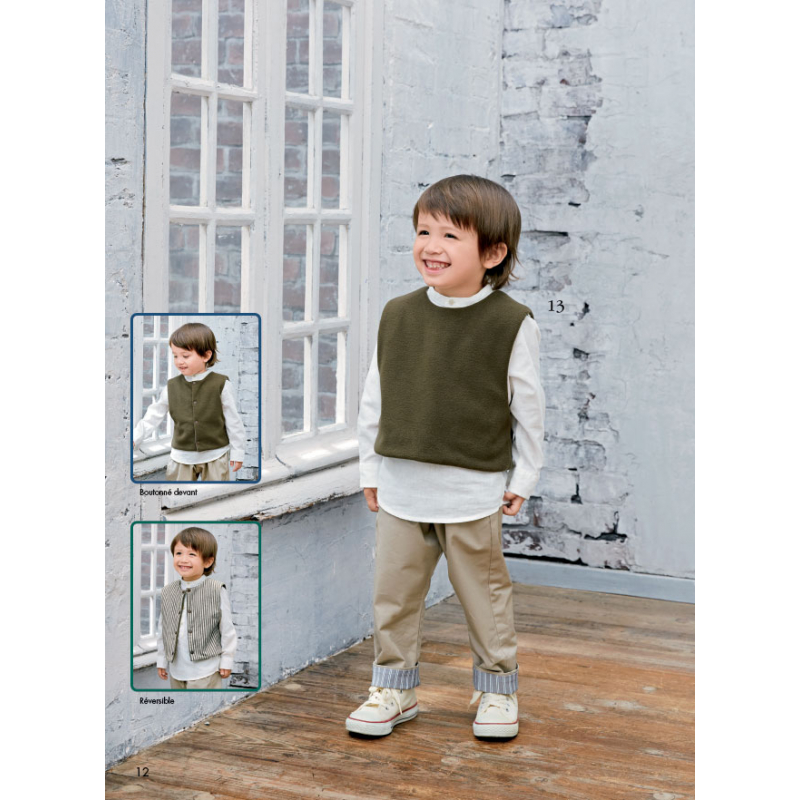 65 vêtements & accessoires pour enfants Livre Couture